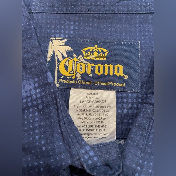 Mens Corona Dress Shirt - Picture 2 of 3